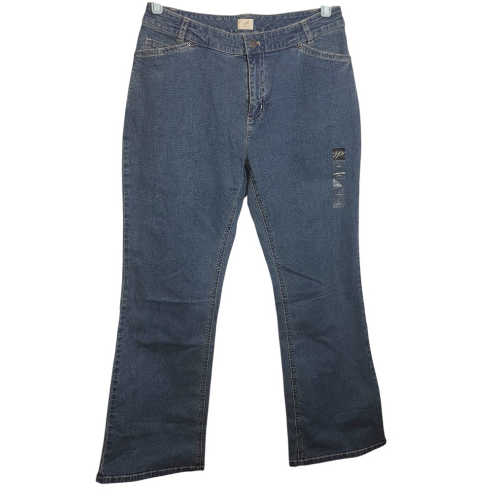 J. Jill Jeans Bootcut High Rise Tried and True Fit Blue Denim Jeans Size 8P